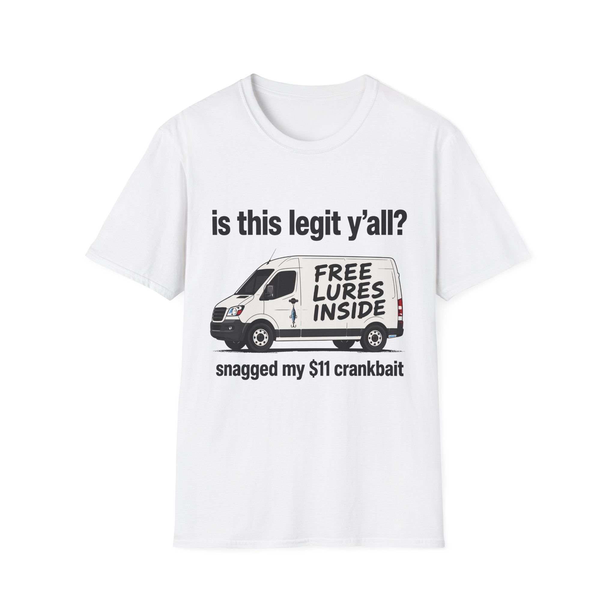 Free Lures Van  T-Shirt
