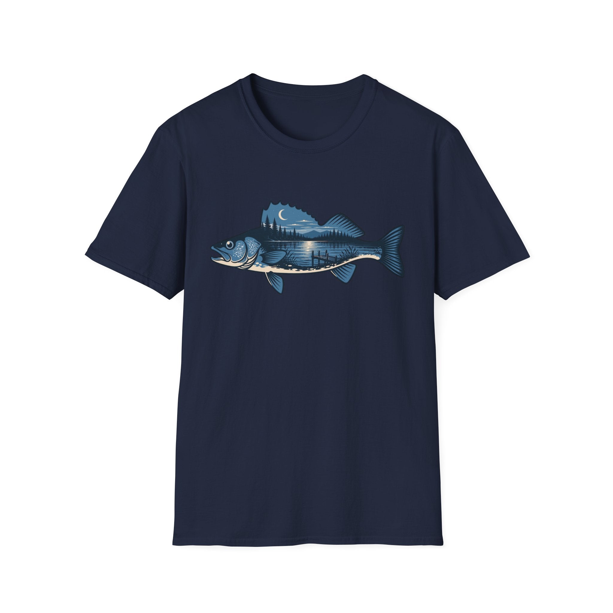Midnight Walleye  T-Shirt