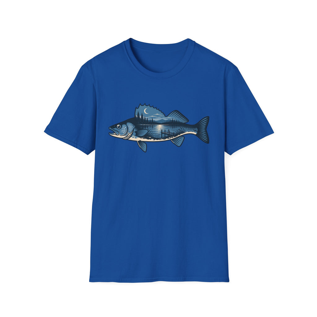 Midnight Walleye  T-Shirt