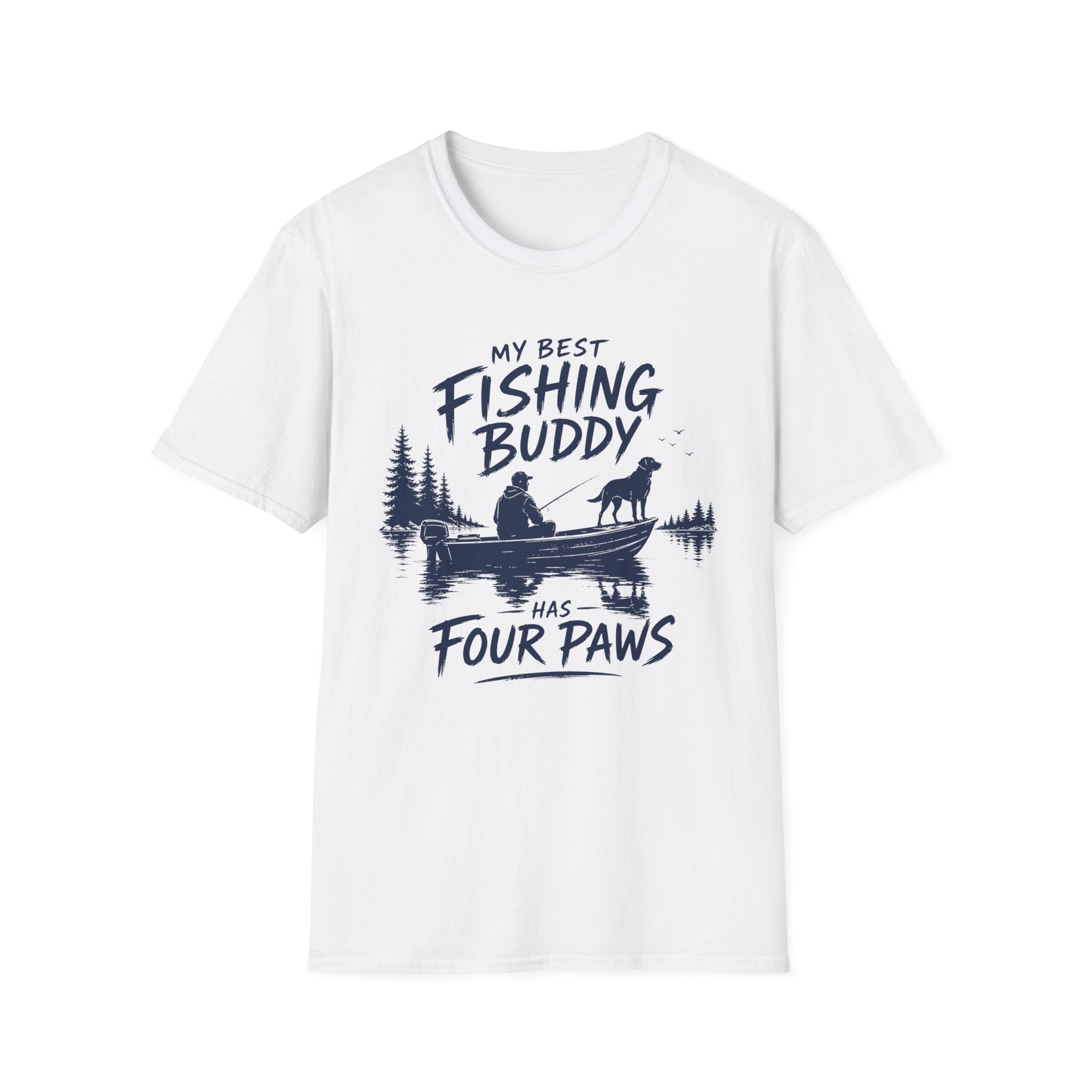 Dog Fishing Buddy  T-Shirt