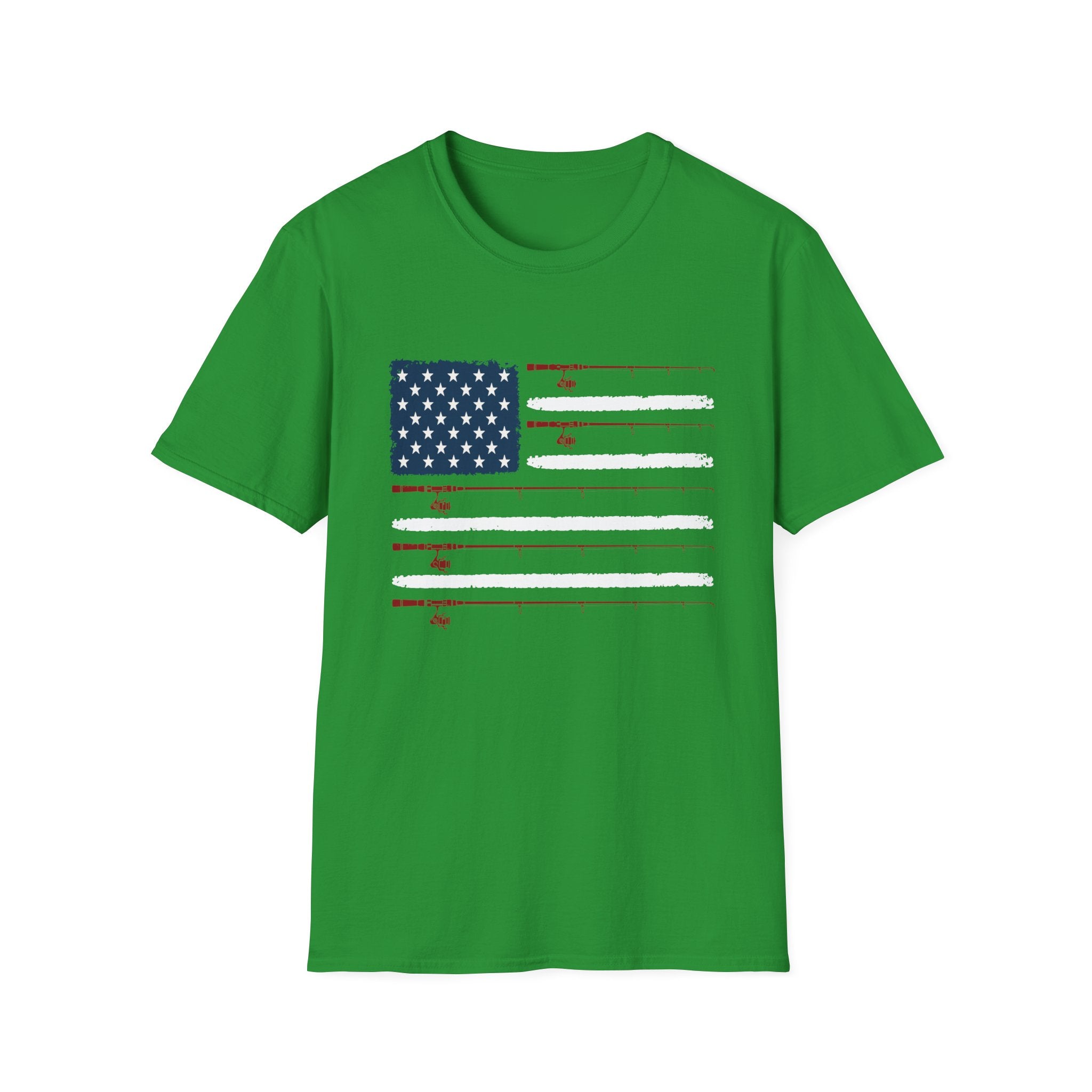 American Angler Flag  T-Shirt
