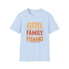 God Family Fishing  T-Shirt