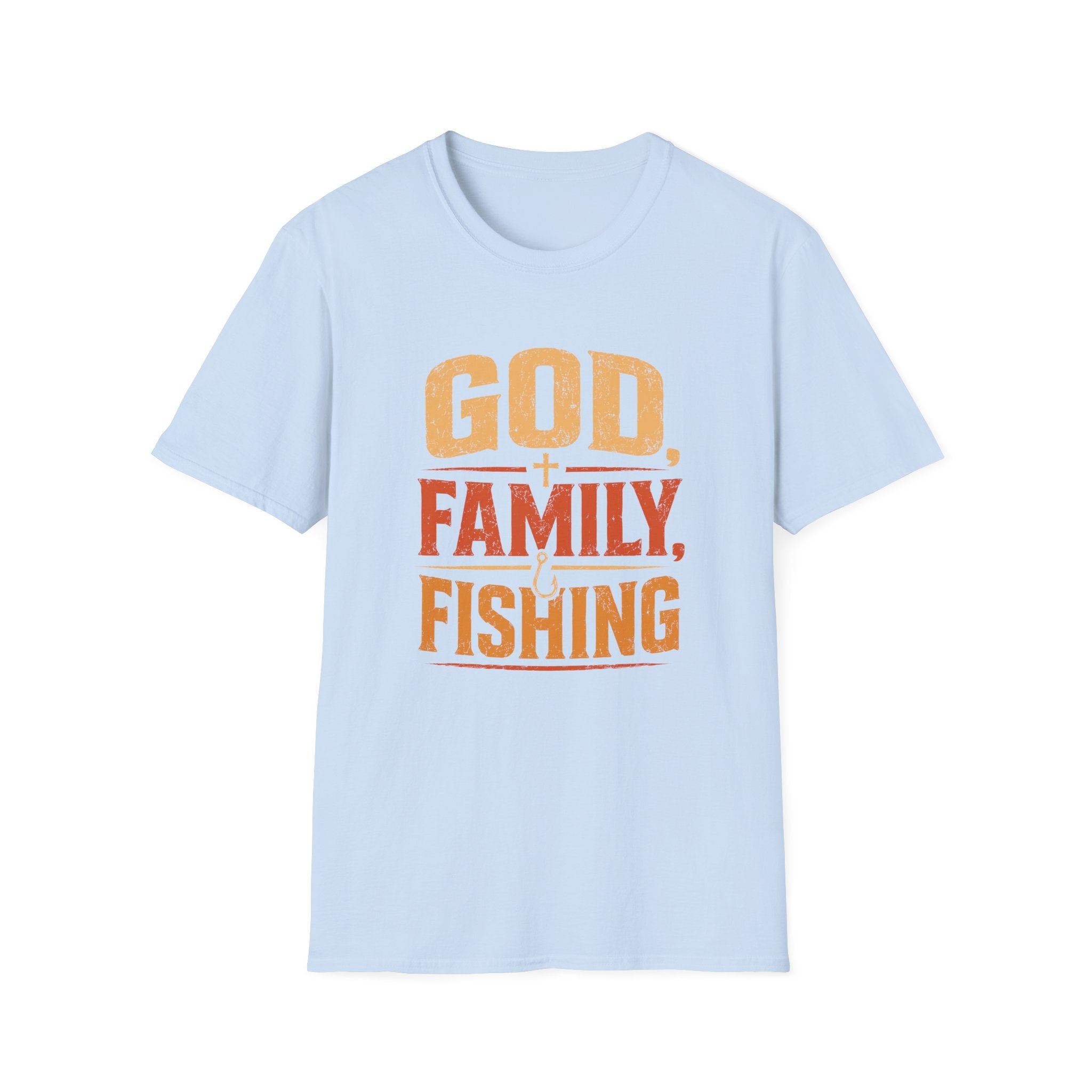 God Family Fishing  T-Shirt