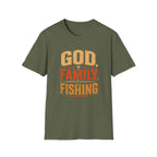 God Family Fishing  T-Shirt