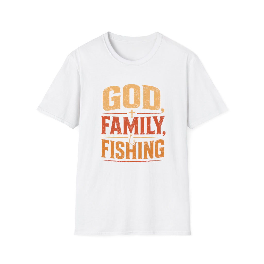 God Family Fishing  T-Shirt