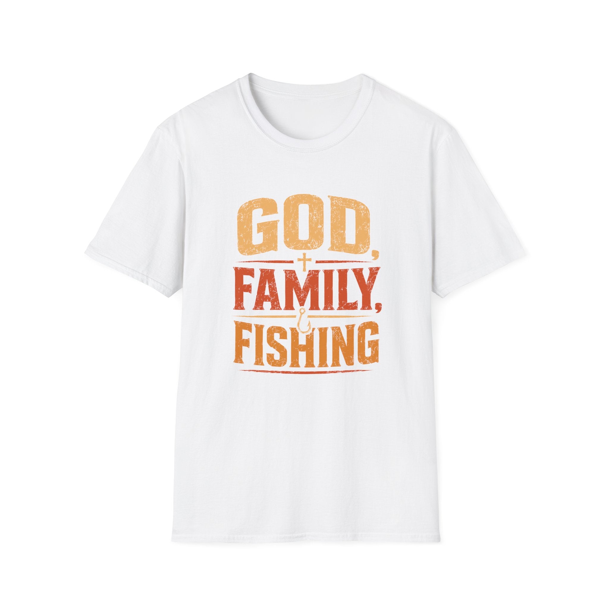 God Family Fishing  T-Shirt