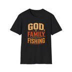 God Family Fishing  T-Shirt