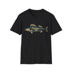 Moonlit Lake Walleye  T-Shirt