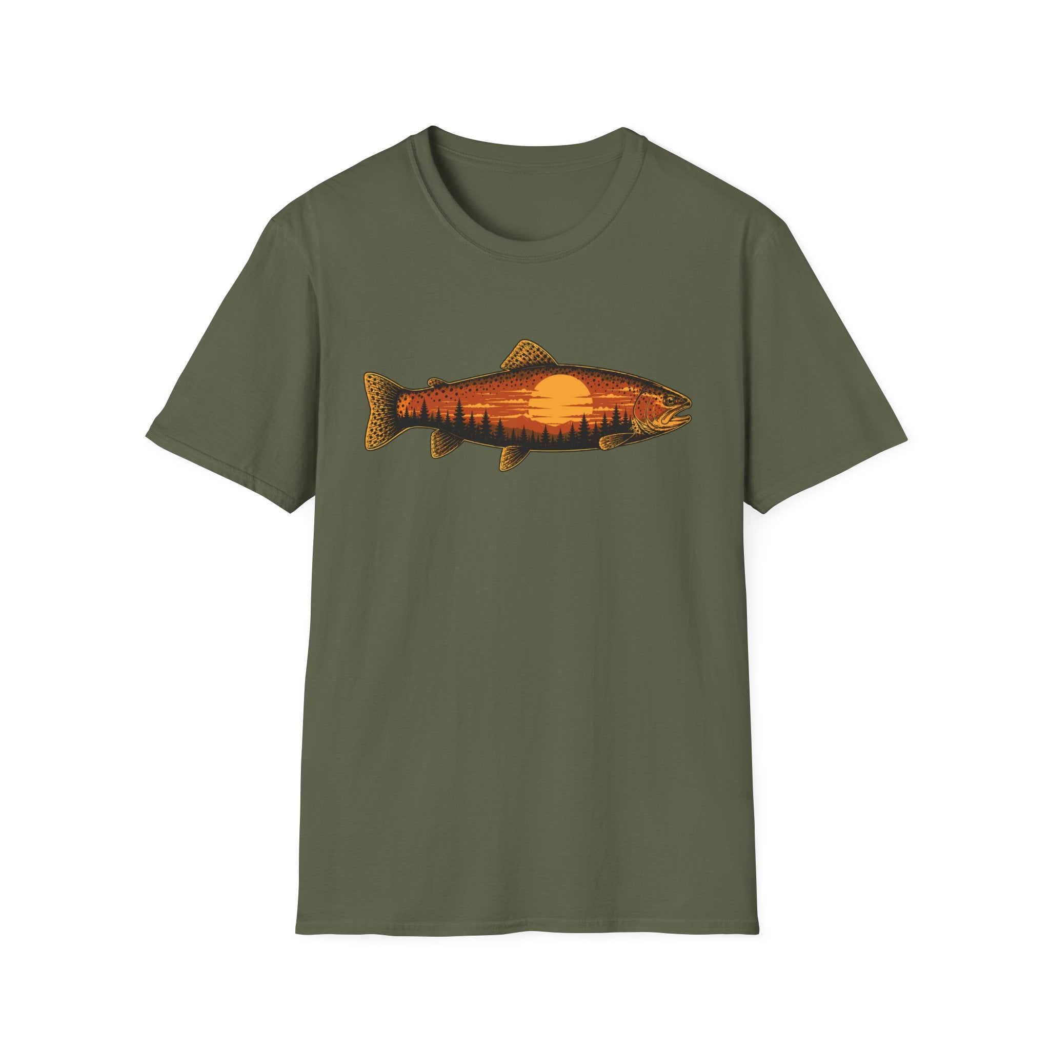 Sunset Trout  T-Shirt