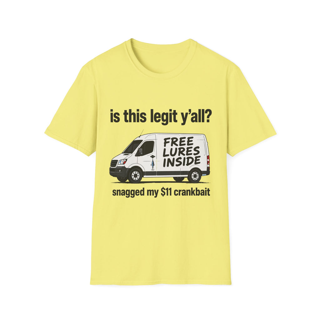 Free Lures Van  T-Shirt