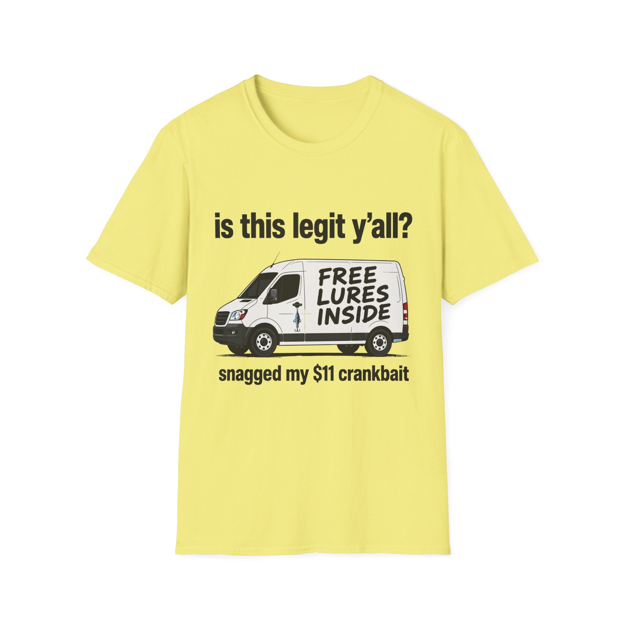 Free Lures Van  T-Shirt