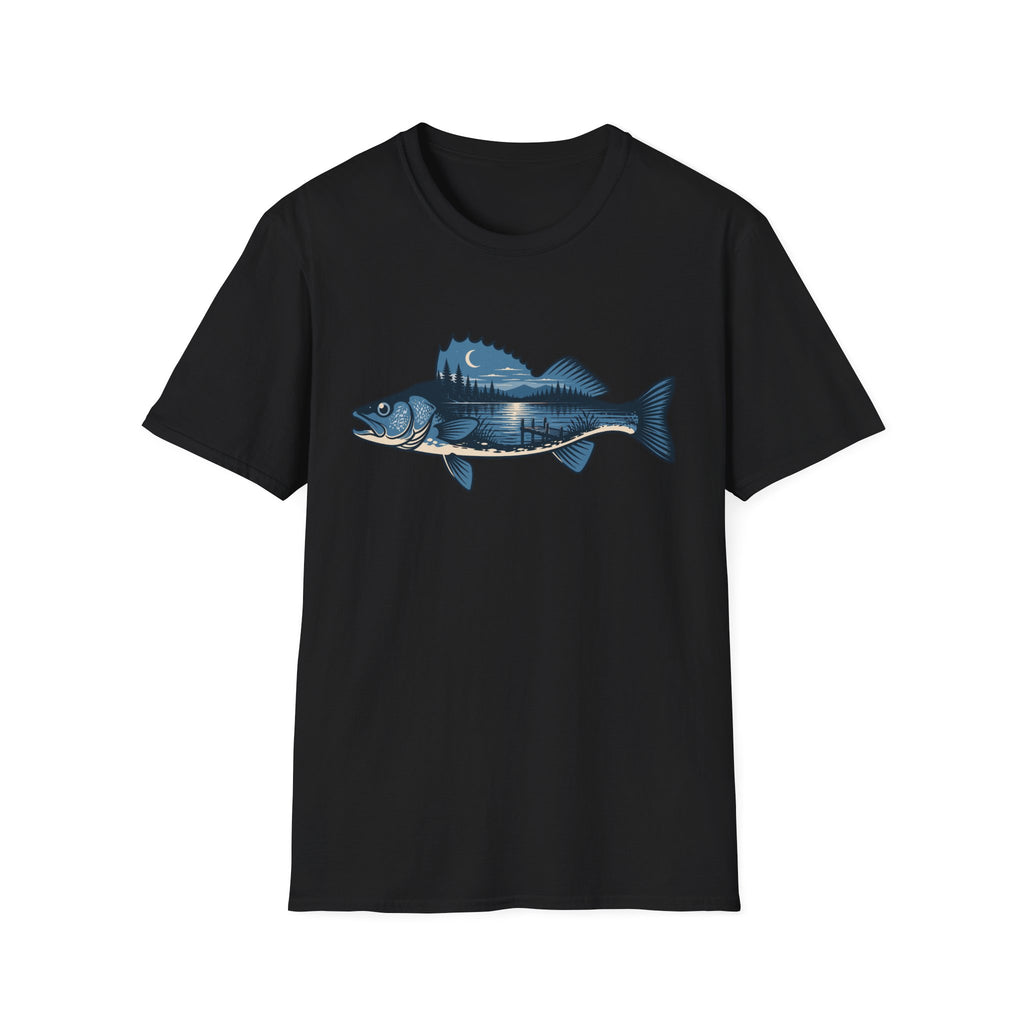Midnight Walleye  T-Shirt