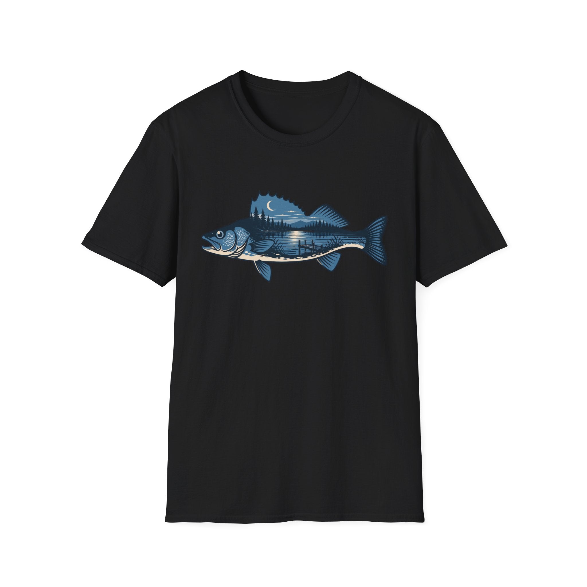 Midnight Walleye  T-Shirt