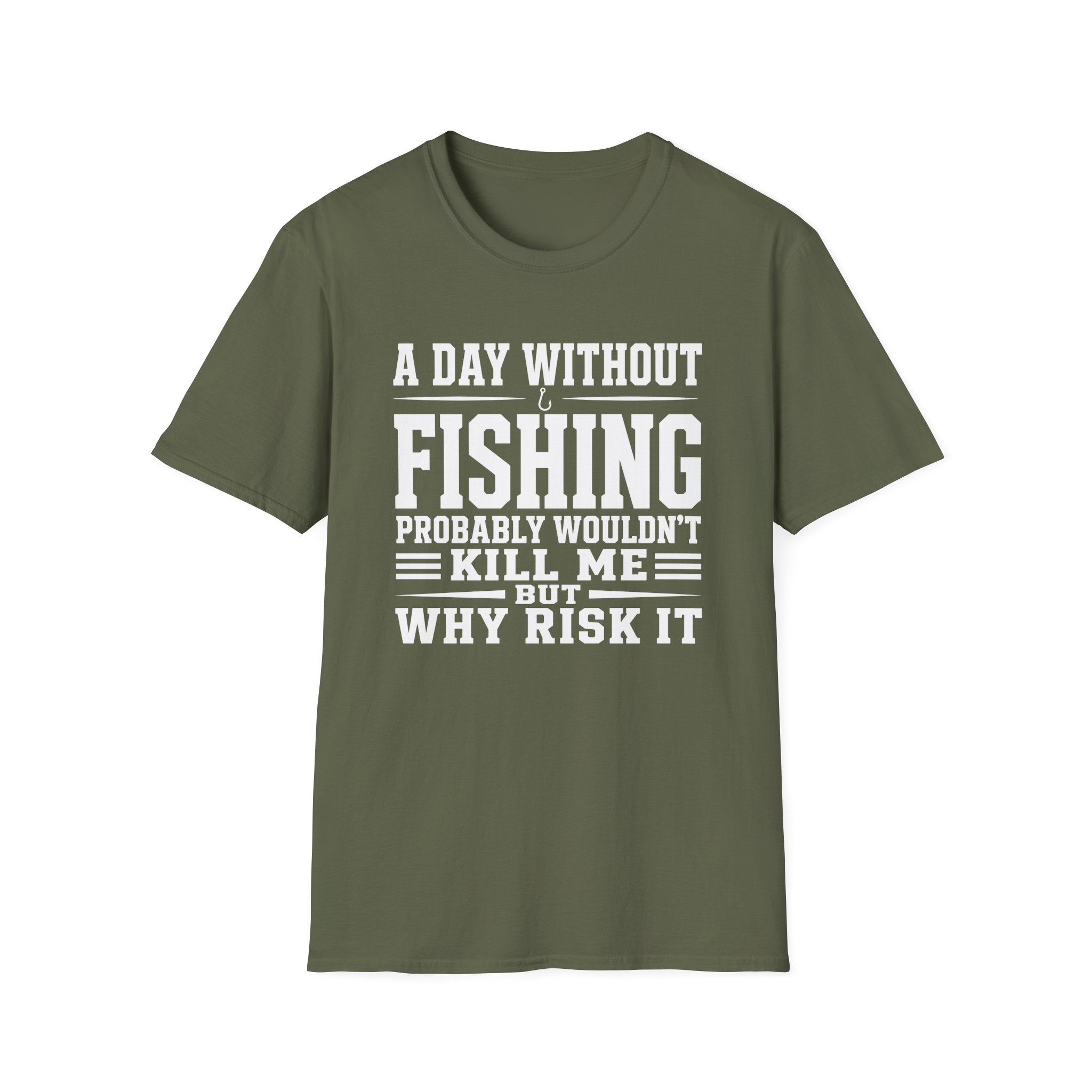 Risk It Fishing  T-Shirt