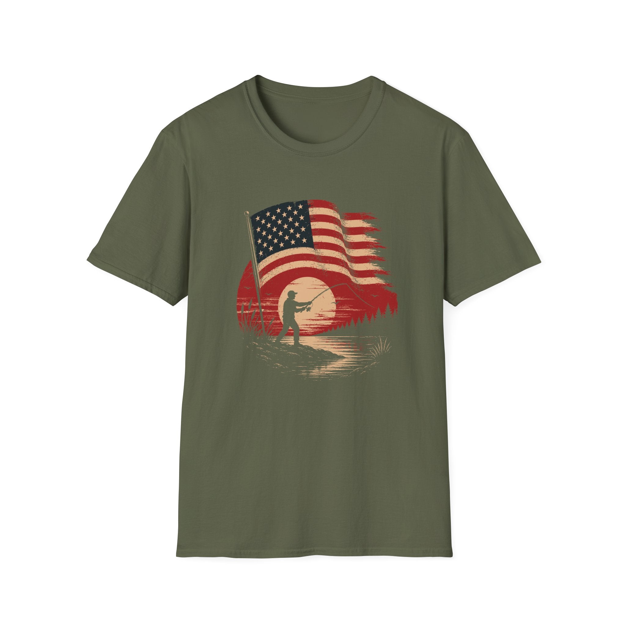 Patriot Cast Usa  T-Shirt