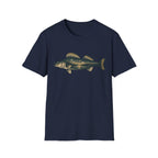 Moonlit Lake Walleye  T-Shirt