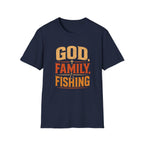 God Family Fishing  T-Shirt