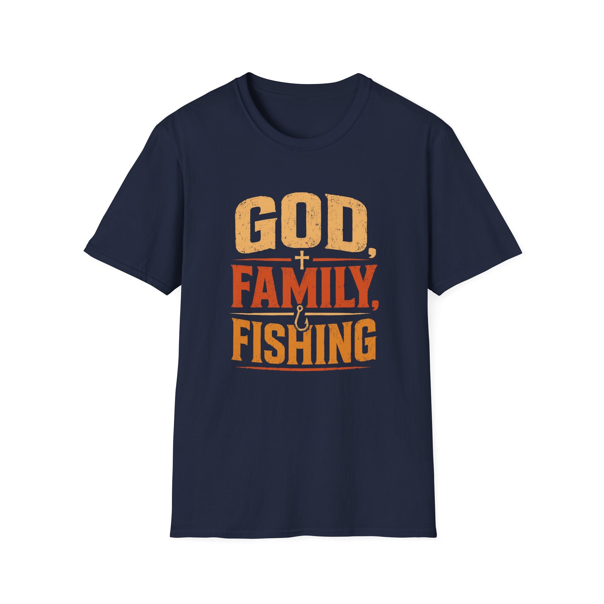 God Family Fishing  T-Shirt