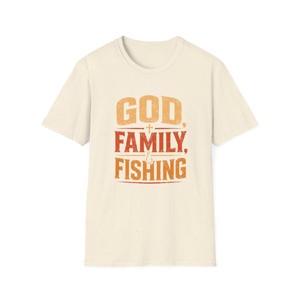 God Family Fishing  T-Shirt