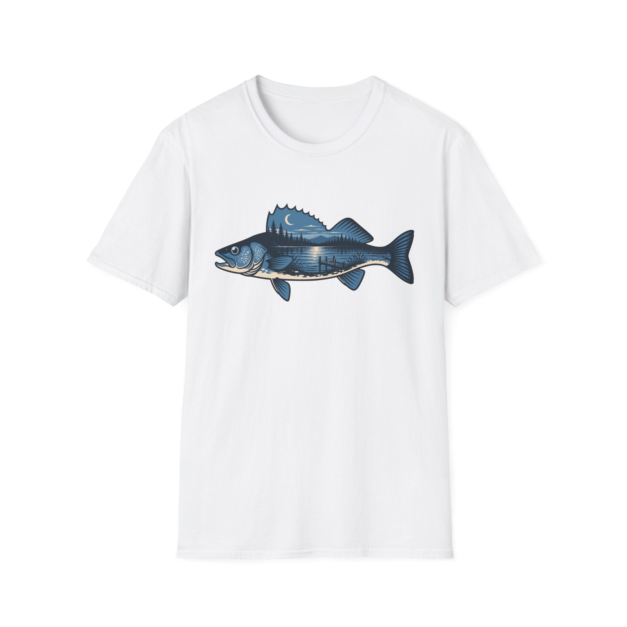Midnight Walleye  T-Shirt